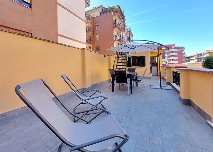 Mantellini Terrace Duplex Апартаменты Рим
