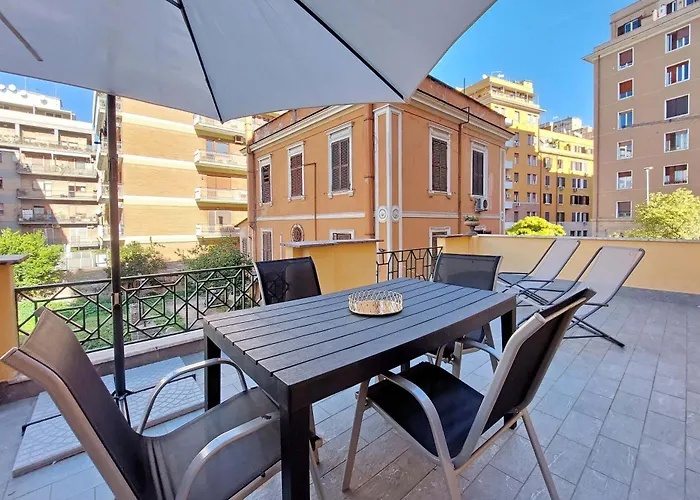 Mantellini Terrace Duplex Апартаменты Рим
